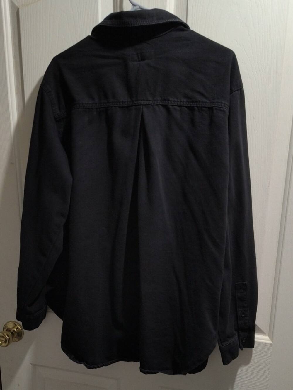 Ava & Viv Black Studded Button-Up Overshirt - Picture 4 of 4